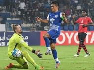Sunil Chhetri leads the frontline